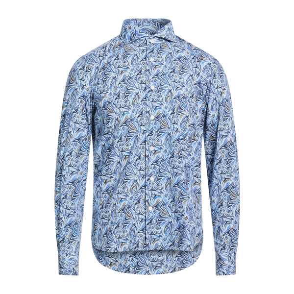 【送料無料】 オリアン メンズ シャツ トップス Shirts Blue
