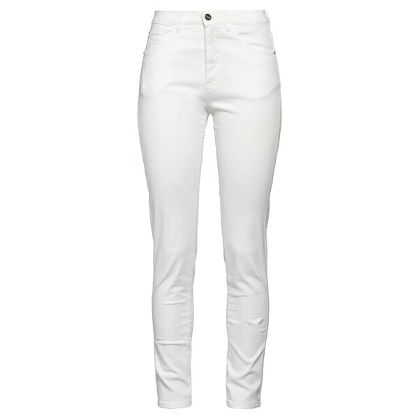【送料無料】 アンジェロマラニー レディース デニムパンツ ボトムス Jeans White