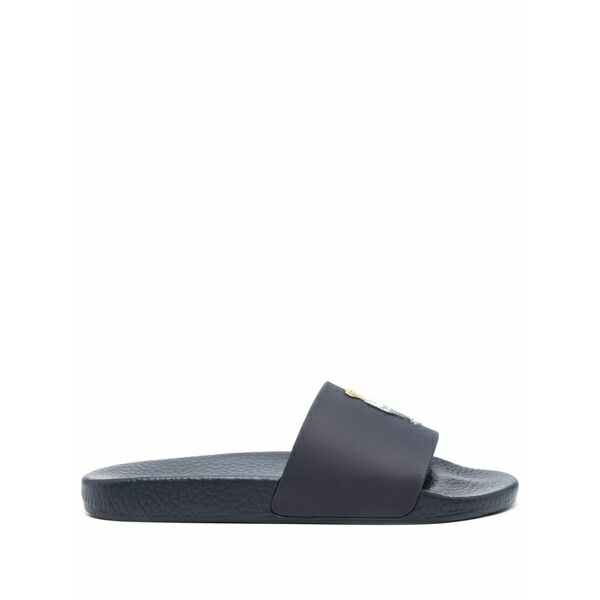 ラルフローレン メンズ サンダル シューズ Polo bear slides Blue
