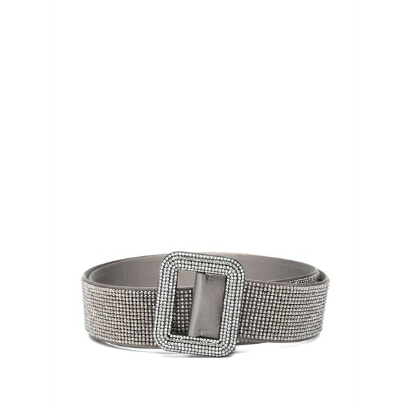 ベネデッタベルジッチーズ レディース 三尺帯 付属物 Crystal-embellished buckle belt Silver