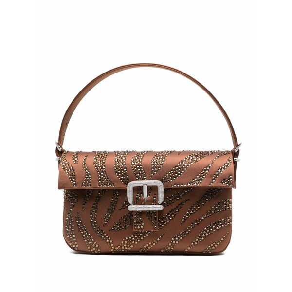 ゲデべ レディース ショルダーバッグ 御徒面子 Habibi shoulder bag Brown
