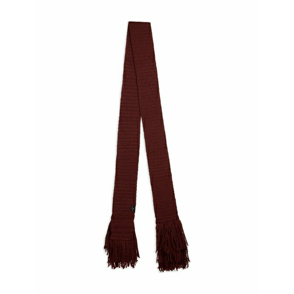 エトロ メンズ えり巻き・袈裟・えり巻き 付属物 Alpaca-wool fringed scarf Red