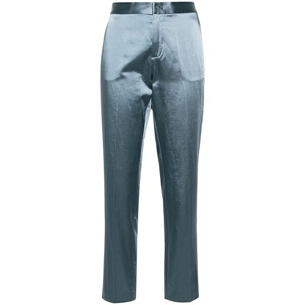 ファビアナ フィリッピ レディース カジュアルパンツ ボトムス Tapered satin trousers Blue
