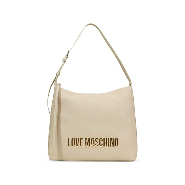 ラブ モスキーノ レディース ショルダーバッグ バッグ Logo-plaque shoulder bag Neutrals
