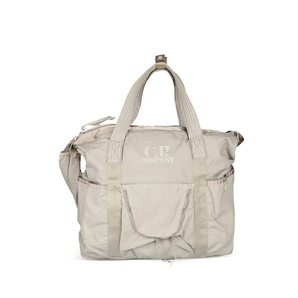 シーピーカンパニー メンズ トートバッグ 御徒面子 Buckle tote bag Neutrals