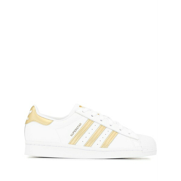 アディダス レディース スニーカー シューズ Superstar lace-up sneakers White｜asty