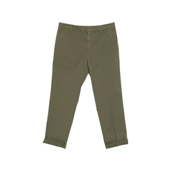 ドンダップ メンズ 心地好いズボン下 ボトムス Cuffed trousers Green