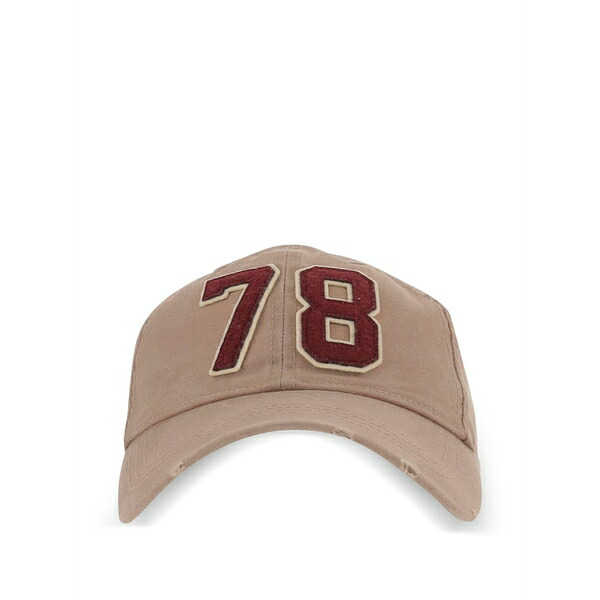 ゴールデングース メンズ かぶり笠 佩び物 Appliqu￡ baseball hat Neutrals