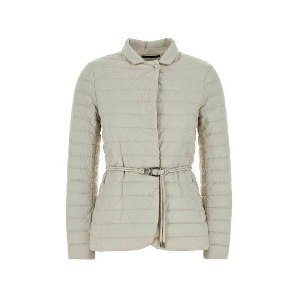 ムーレー レディース 上衣＆上衣 アウター Belted jacket Neutrals