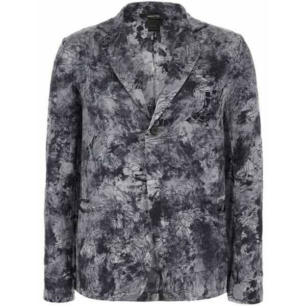アヴァントワ メンズ プルオーバー トップス Floral-print shirt Grey