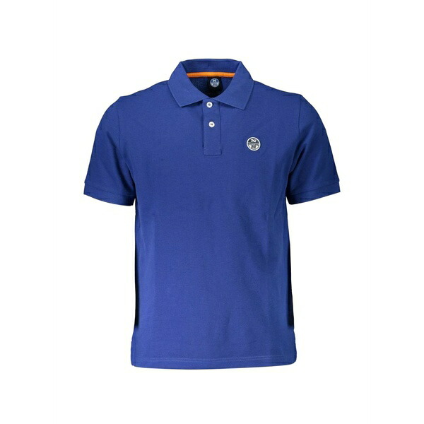 北の方大売り出し メンズ スポーツシャツ トップス Logo-detail cotton polo shirt Blue