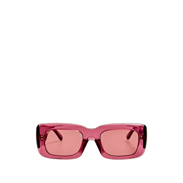 ジ アティコ メンズ サングラス・アイウェア 佩び物 X linda farrow marfa rectangle-frame sunglasses Pink