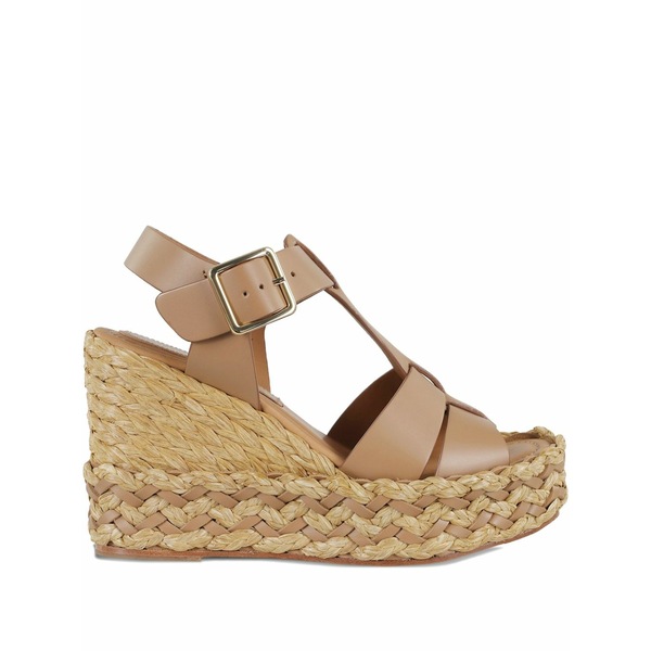 パロマ バルセロ レディース サンダル シューズ 110粍 olivia wedge sandals Brown