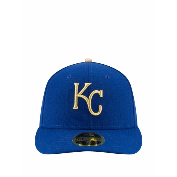 ニュー内鰓 メンズ 鳥打ち帽 付属物 59fifty kansas city royals fitted cap Blue