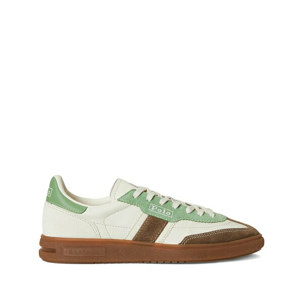 ラルフローレン レディース スニーカー シューズ Bedford side stripes suede sneakers Neutrals