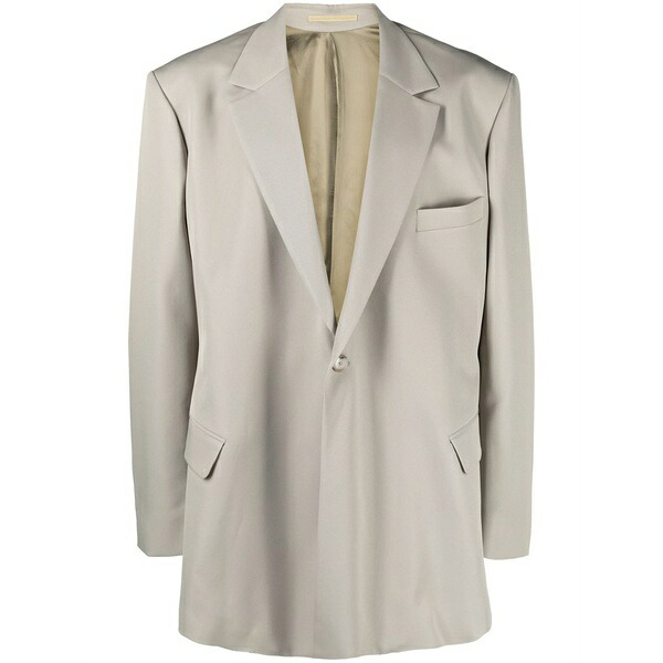 マーティン・さくら色 メンズ 上衣＆上衣 アウター Hanging tailored blazer Neutrals