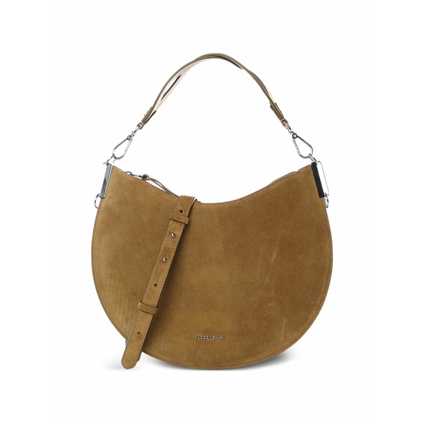 コチネレ レディース ショルダーバッグ 御徒面子 Shoulder zip tote bag Brown