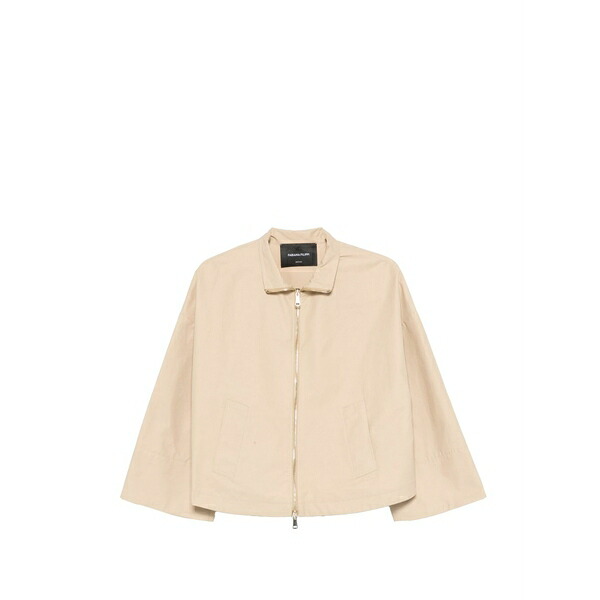 ファビアナ フィリッピ レディース 上衣＆上衣 アウター Zip jacket Neutrals