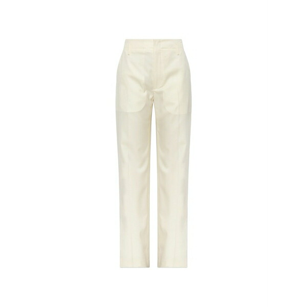 ケンゾー レディース 心地よいズボン下 ボトムス Pressed-crease tailored trousers Neutrals