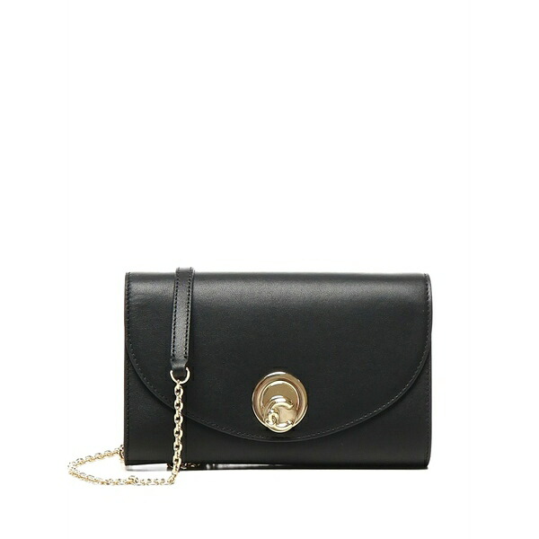 コチネレ レディース ショルダーバッグ バッグ Small nikla leather shoulder bag Black｜asty