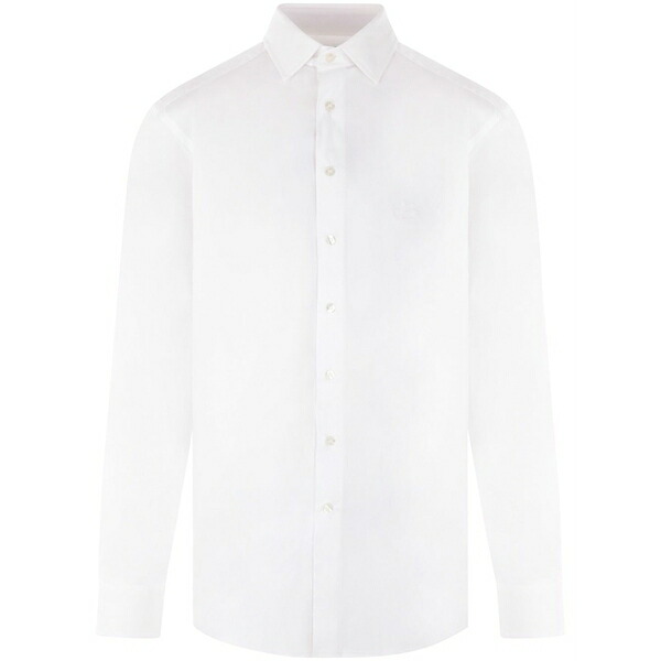 エトロ メンズ プルオーバー トップス Logo shirt  White