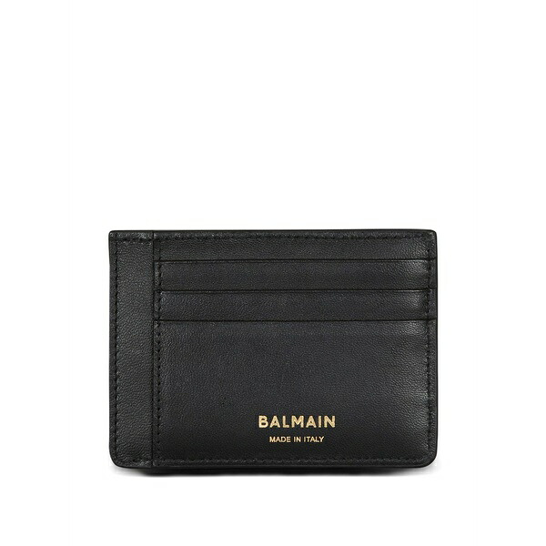 バルマン レディース 紙入れ 付属品 Anthem card holder Black