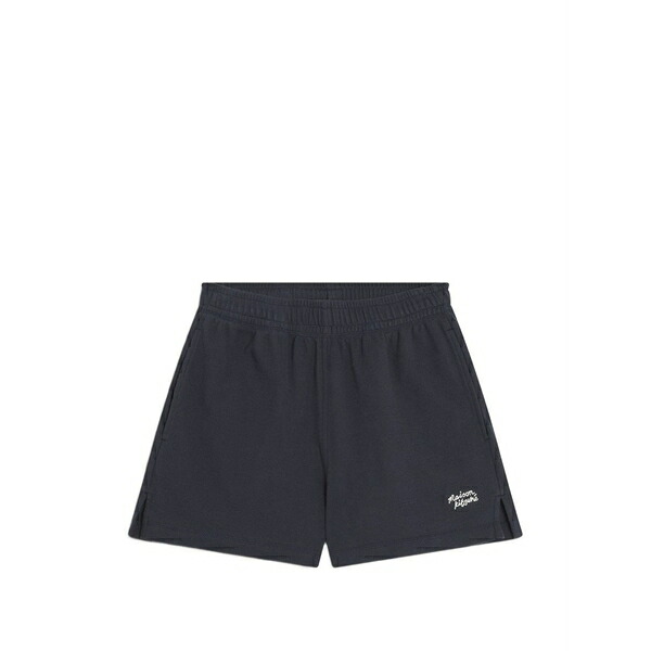 住みか 稲荷 レディース 心地好いズボン下 ボトムス Logo shorts Blue