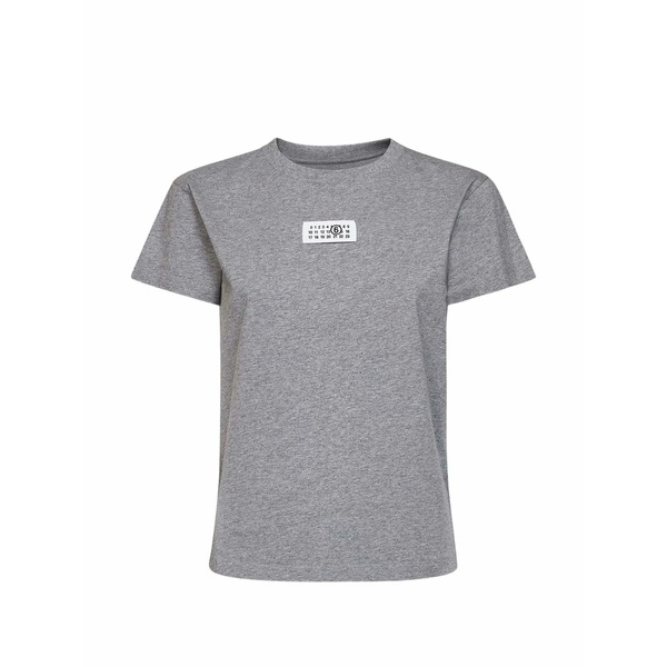 マルタンマルジェラ レディース ティーシャツ トップス Logo-patch t-shirt Grey