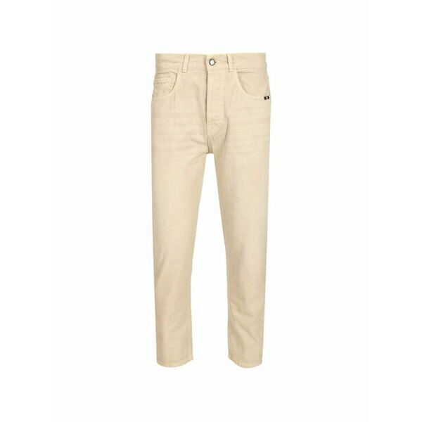 アミッシュ メンズ ジーンズズボン下 ボトムス Five-pocket jeans Neutrals