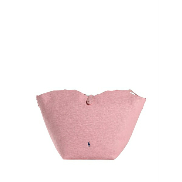 ラルフローレン レディース トートバッグ 御徒面子 Polo play leather tote bag  Pink