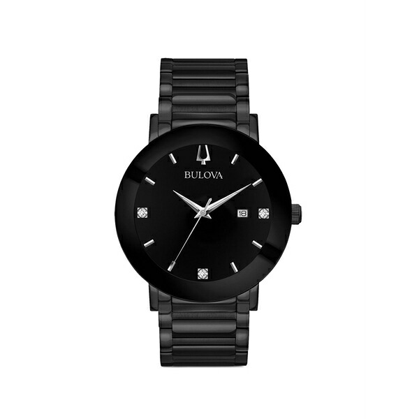 ブロバ メンズ ウォッチ 佩び物 Futuro 42粍 watch Black