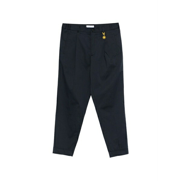 マニュエル リッツ メンズ カジュアルパンツ ボトムス Belt-loops button-fastening trousers Blue|asty
