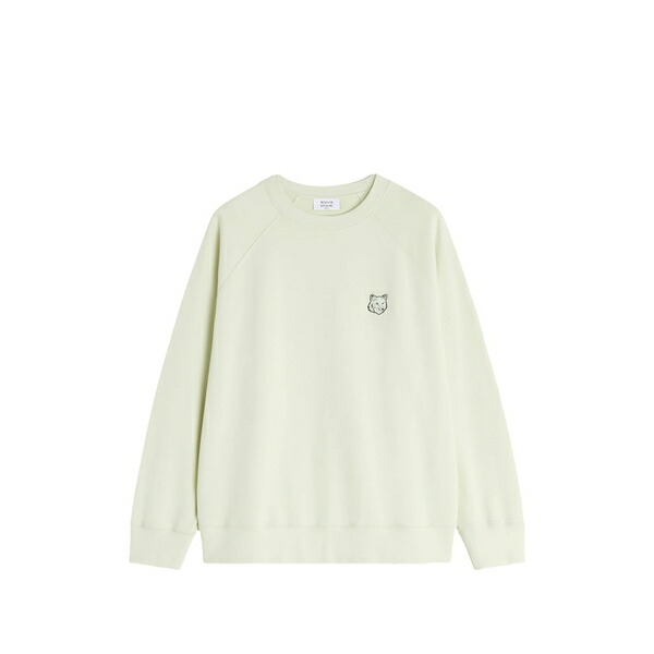 メゾン キツネ メンズ パーカー・スウェットシャツ アウター Fox-motif sweatshirt Green｜asty 58,190円