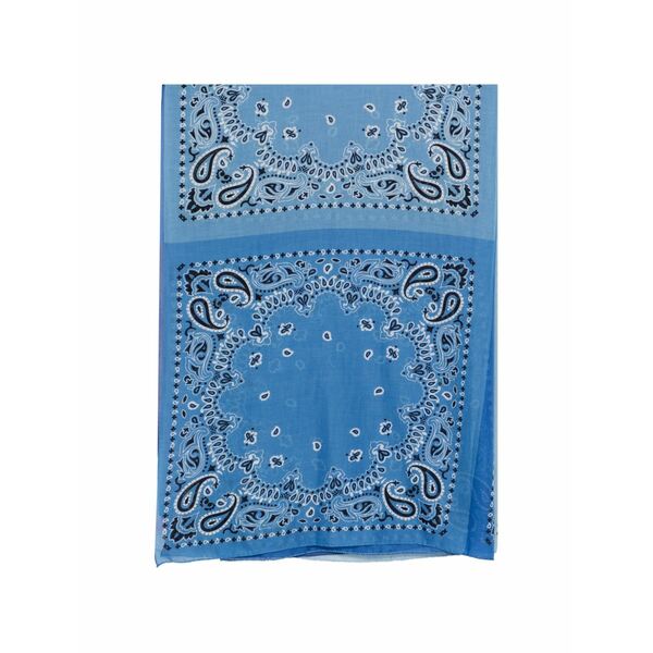 デスティン レディース えり巻き・袈裟・えり巻き 付属物 Bandana-print scarf Blue