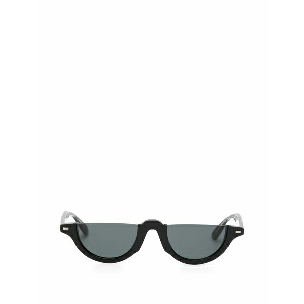 ケンゾー メンズ サングラス・アイウェア 付属物 Half-frame sunglasses Black