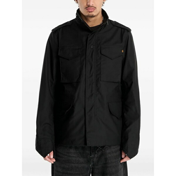 アルファインダストリーズ メンズ 上衣＆上衣 アウター Studio m-65 jacket Black