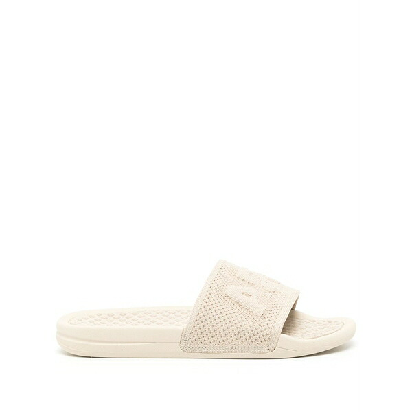 エーピーエル レディース サンダル シューズ Logo-embossed techloom slides Neutrals
