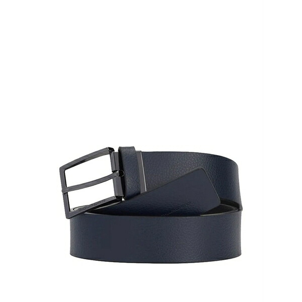 ピークアドロ  メンズ 胴締め 佩び物 Leather belt Blue