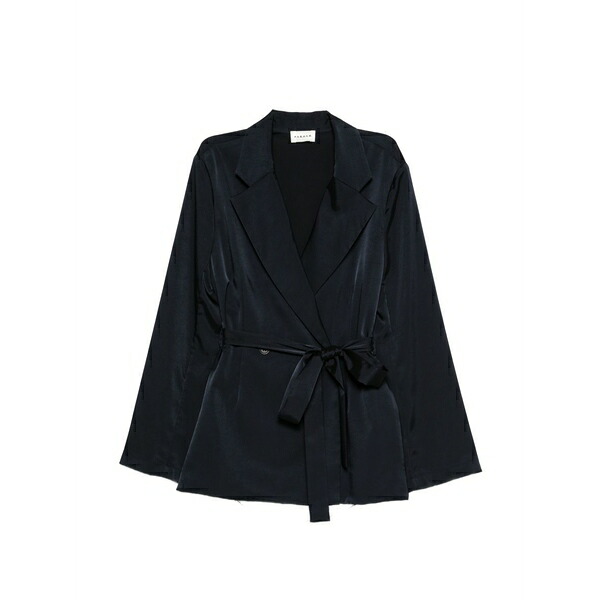 パロッシュ レディース 上衣＆上衣 アウター Paky tie-waist blazer Blue