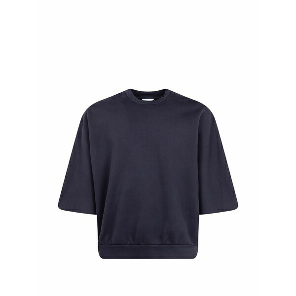 フィアオブゴッド メンズ ティーシャツ トップス Elasticated-hem t-shirt Blue