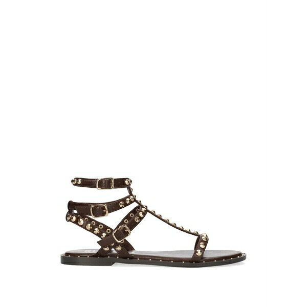 ビビロウ レディース サンダル シューズ Zasi stud-embellishment sandals Brown