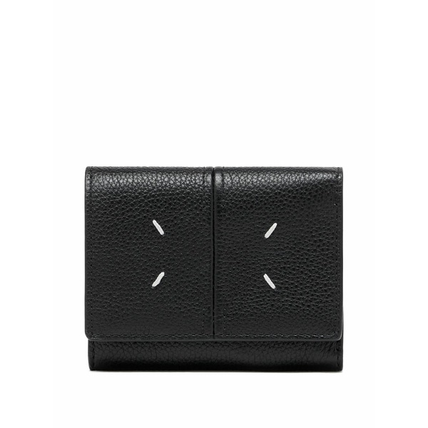 マルタンマルジェラ メンズ 銭入れ 添え物 Zip wallet Black