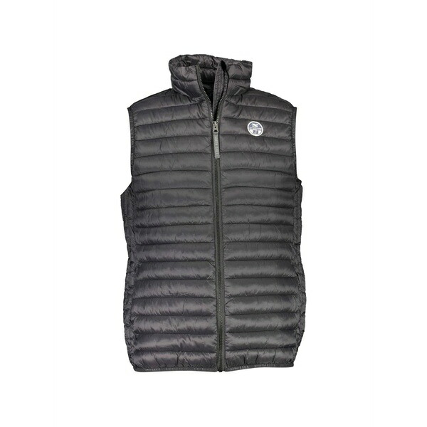 北の方大売り出し メンズ 上衣＆上衣 アウター Quilted high-neck gilet Black