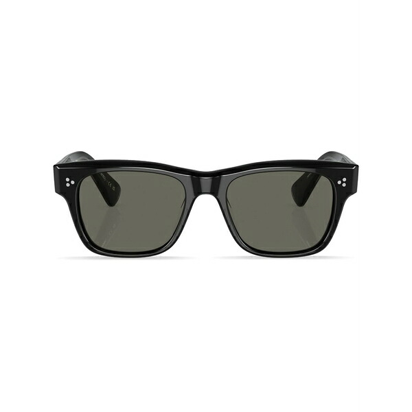 オリバーピープルズ メンズ サングラス・アイウェア 付属物 Birell square-frame sunglasses Black
