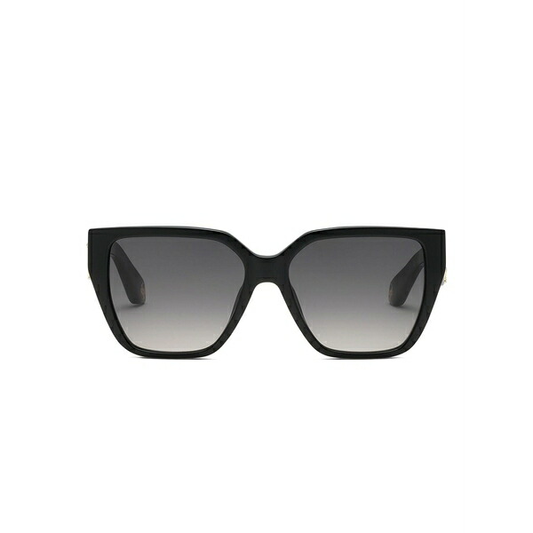 ロベルトカヴァリ レディース 黒眼鏡＆アイウェア 佩び物 Square-frame sunglasses Black