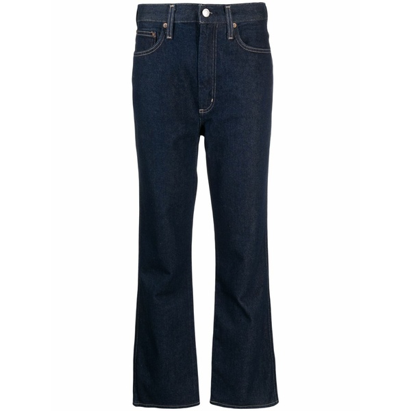 アゴルド レディース ジーンズズボン下 ボトムス Whisper mid-rise flared jeans Blue