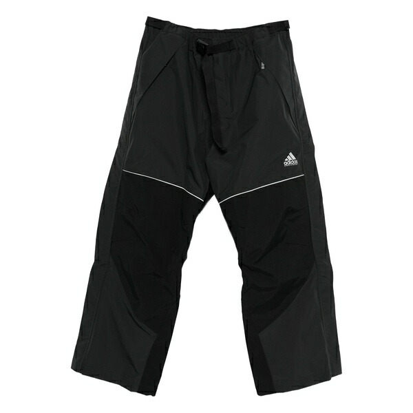 アディダス メンズ 心地好いズボン下 ボトムス Panelled trousers Black