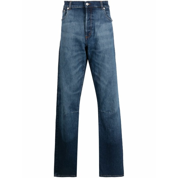 戸呂 プレストン メンズ ジーンズズボン下 ボトムス Ex-ray straight-leg jeans Blue
