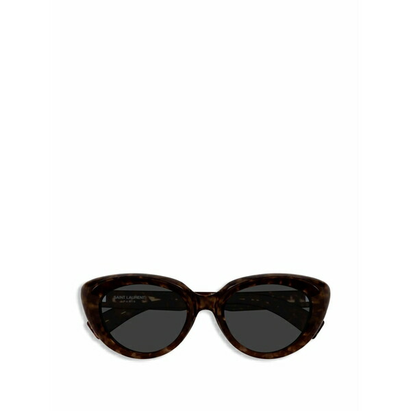 サンローラン アイウェア レディース 黒眼鏡＆アイウェア 付属物 Sl 859 cat-eye grey lens sunglasses Brown