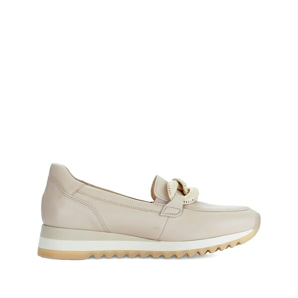 ガボール レディース スリッポン・ローファー シューズ Chain-link leather loafers Neutrals|asty